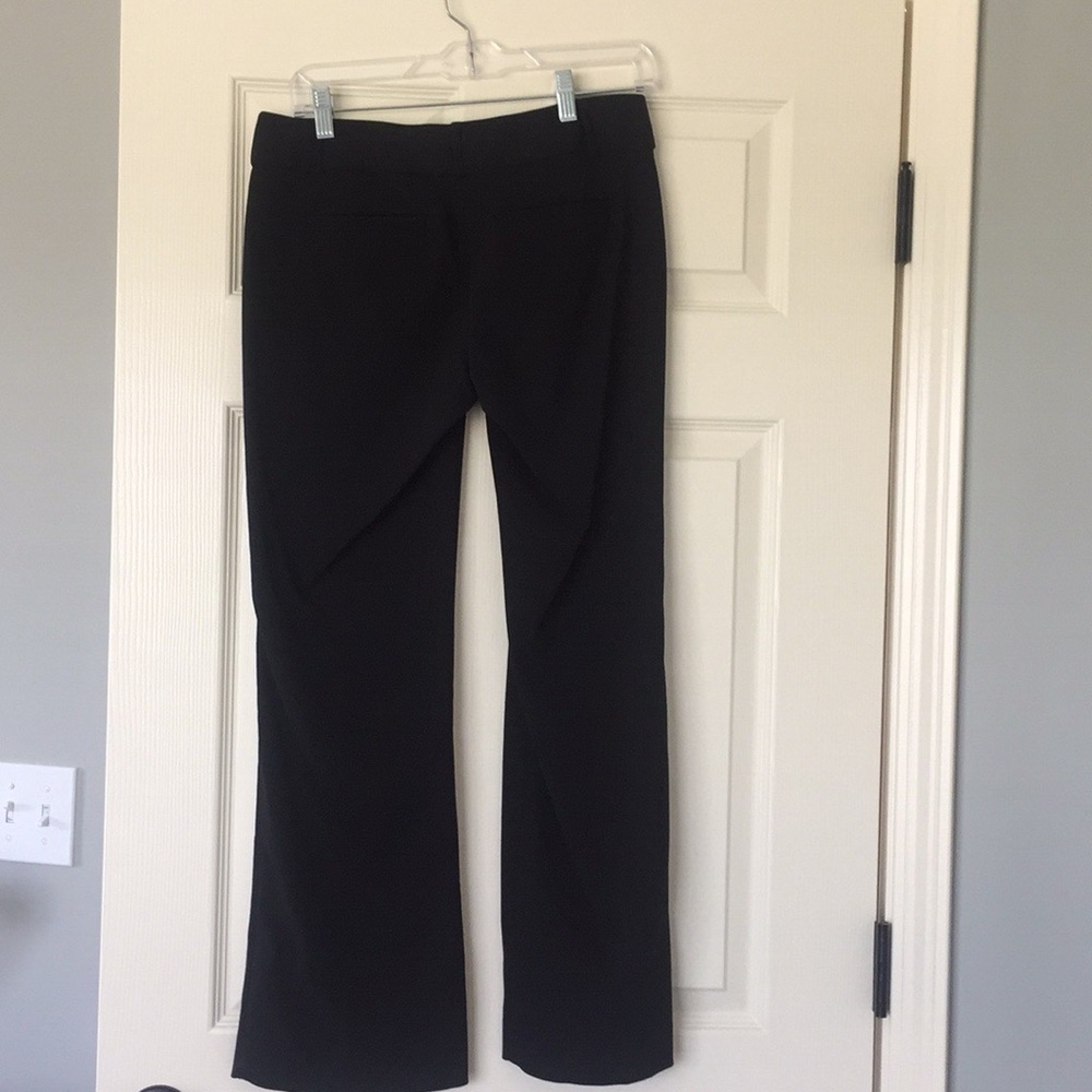 Ann Taylor Loft-Black trouser pants - Picture 2 of 4